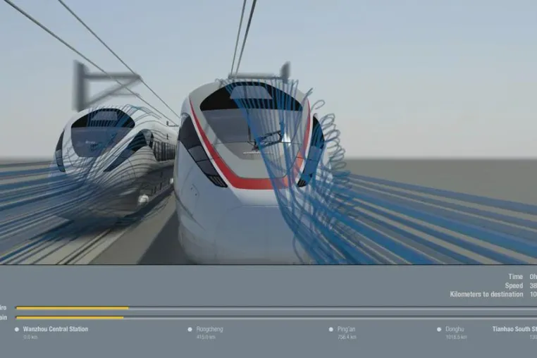 Bild: InnoTrans 2010: Visenso erstellt virtuelles Exponat für Hochgeschwindigkeitszug "Zefiro" von Bombardier