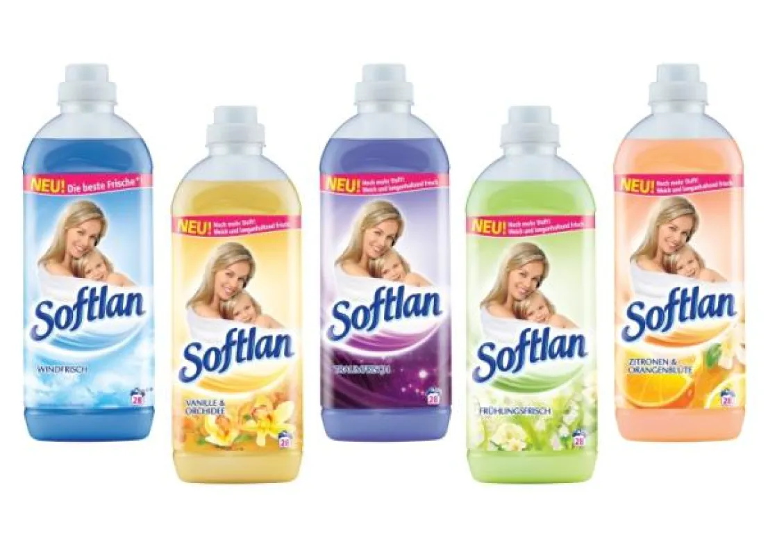 Die Softlan 1l-Range ist seit April 2013 im Handel erhältlich