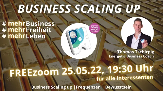 Bild: Business Scaling up - Mit Frequenzgerät mehr Business erzielen