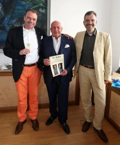 20 jähriges Jubiläum von Jürgen Grau und Thomas Geyer Bild: 20 jähriges Jubiläum von Jürgen Grau und Thomas Geyer