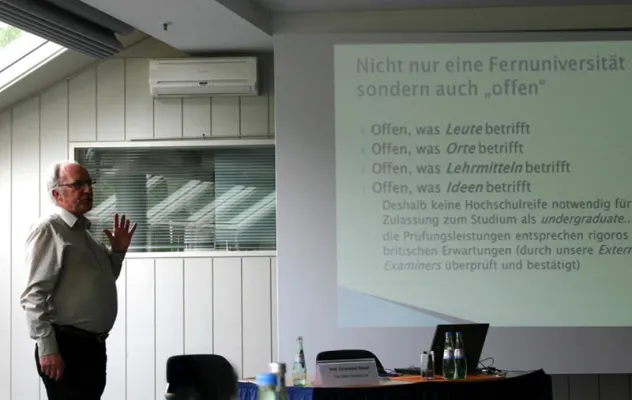 Bild: Fernstudium an der Open University: Studium erweitert die Englischkenntnisse und den internationalen Horizont