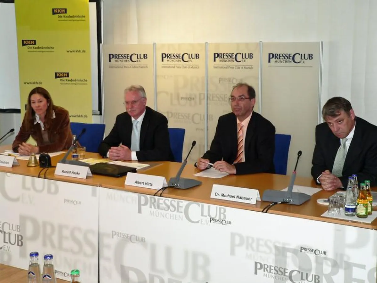 Pressekonfernz in München am 05.05.2008