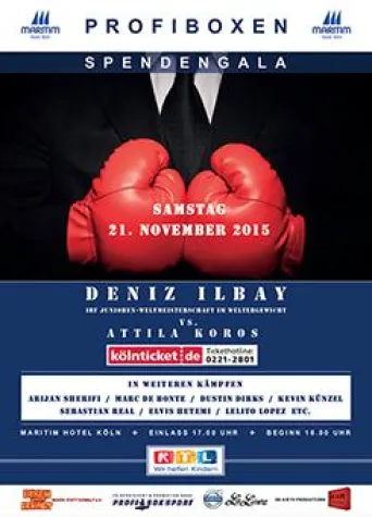Bild: Profiboxen Spendengala am 21.11.2015 - im Maritim Hotel Köln