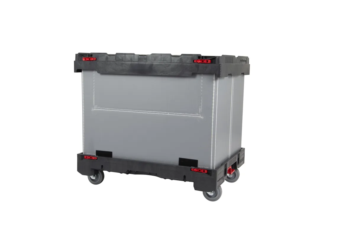 Der Smart Dolly Pack ist Ladungsträger und Dolly in einem. (© Smart-Flow Europe SA)