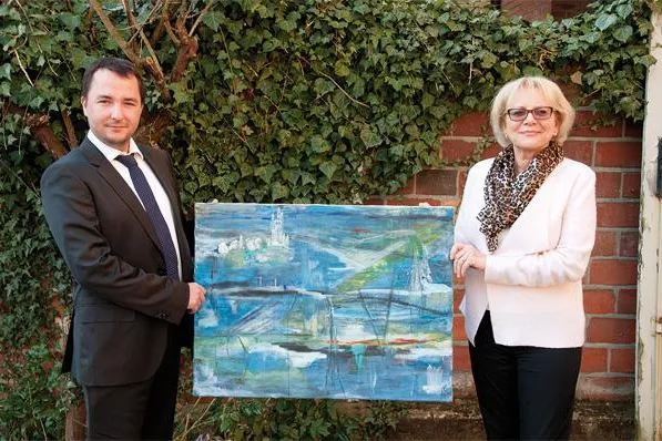Bild: Vernissage im OTTO STÖBEN-Büro Itzehoe
