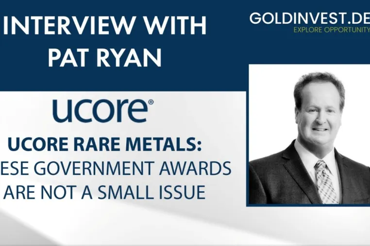 Bild: Ucore Rare Metals-CEO: Wir glauben es besteht eine großartige Kaufgelegenheit