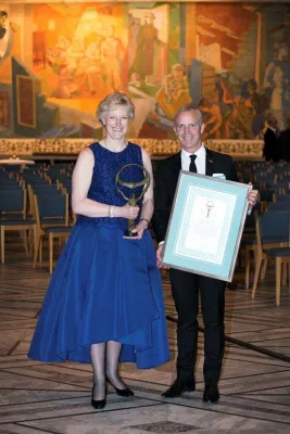 Bild: Marilyn Carlson Nelson – Preisträgerin des Oslo Business for Peace Award 2014