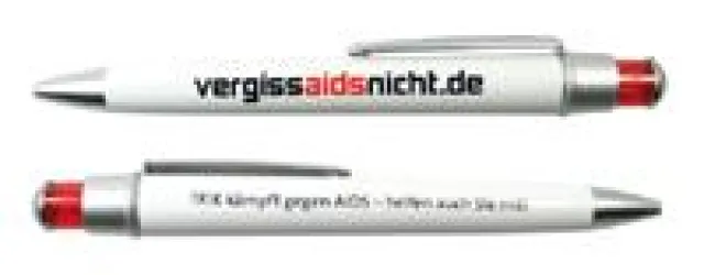 Bild: "Vergiss Aids nicht" –TR!K spendet Werbemittel für den guten Zweck