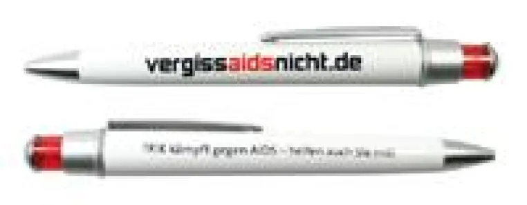 Bild: "Vergiss Aids nicht" –TR!K spendet Werbemittel für den guten Zweck