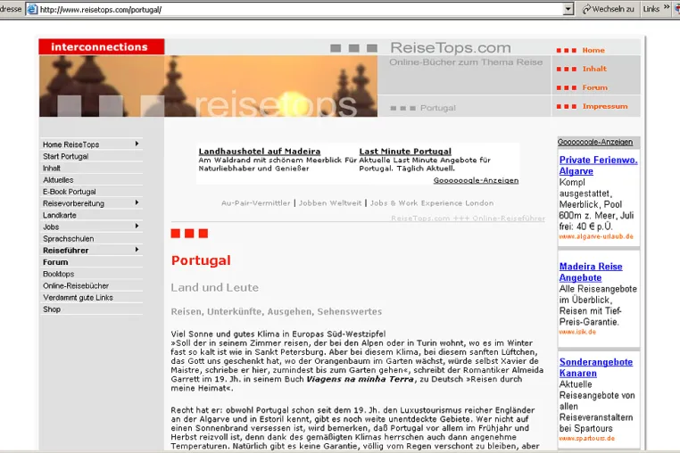 Bild: Online Reiseführer Portugal