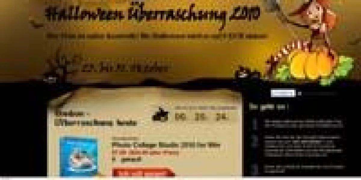 Facebook Aktion bei Wondershare Software zu Halloween