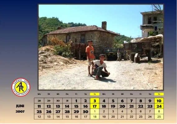 Aktuelle Türkei Rundschau: Kalenderblätter für Juni 2007 Bild: Aktuelle Türkei Rundschau: Kalenderblätter für Juni 2007