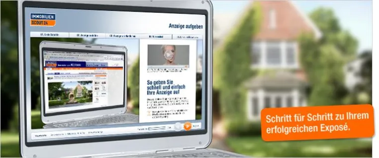 Bild: Immobilien erfolgreich vermarkten – neues E-Learning von ImmobilienScout24 zeigt, wie’s geht
