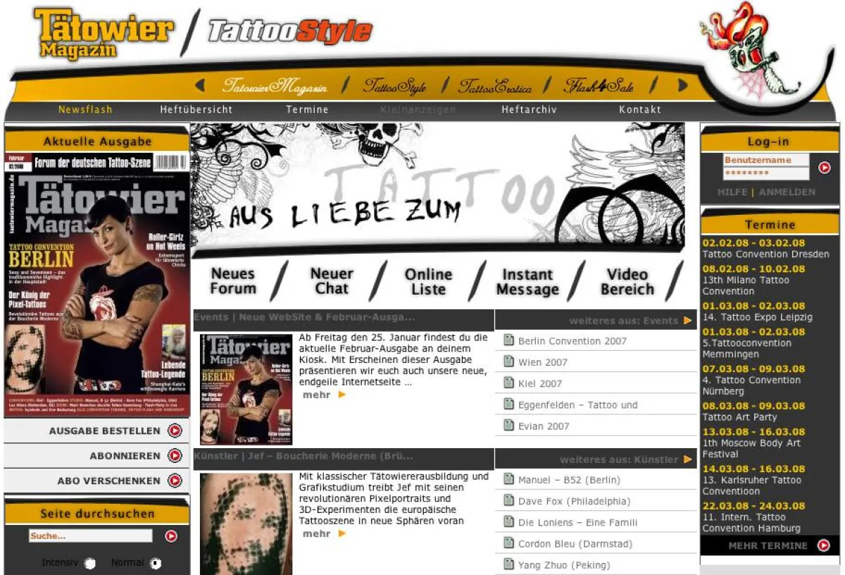 www.taetowiermagazin.de