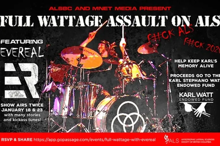 Bild: Rocking out for ALS - kanadische Band Evereal plant digitales Benefiz-Konzert
