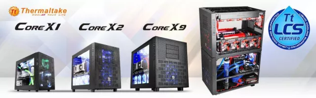 Bild: Thermaltake enthüllt die neuen Core X1, X2 und X9 Gehäuse