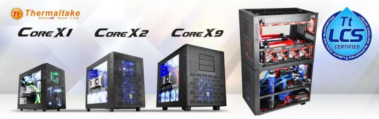 Bild: Thermaltake enthüllt die neuen Core X1, X2 und X9 Gehäuse