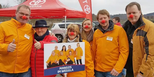 Bild: Pluswerker bei der Toyota Handwerkermeisterschaft