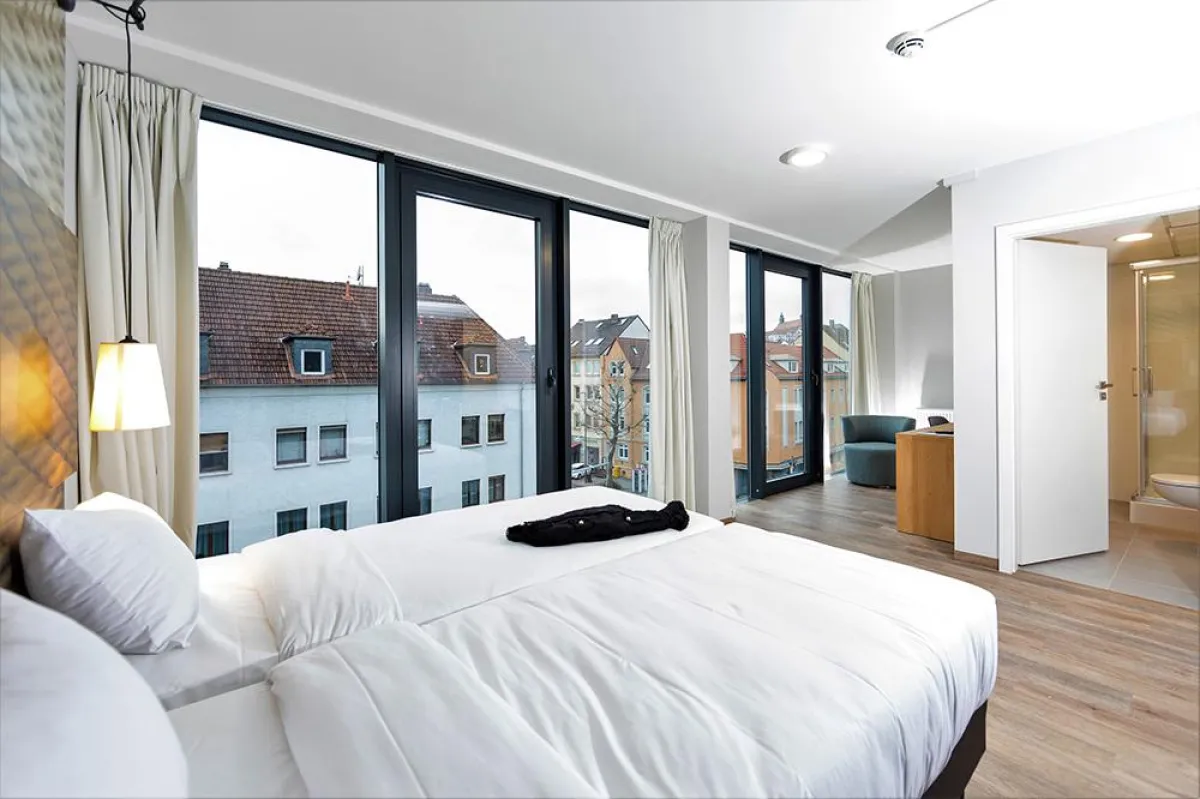 Eines von 19 neuen Zimmer im ibis Fulda City Hotel (Foto c/o Orange Hotels und Resort)