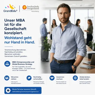 Bild: Wohlstand geht nur Hand in Hand: Warum der MBA Entrepreneurship & Global Business Strategy Führung neu denkt