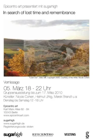 Bild: Ausstellung „In search of time and remembrance“