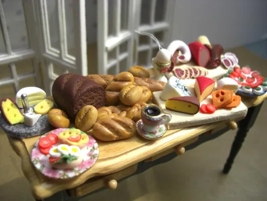 Bild: riniaturdesign: MMiniaturen für Puppenhaus und Pupenstube