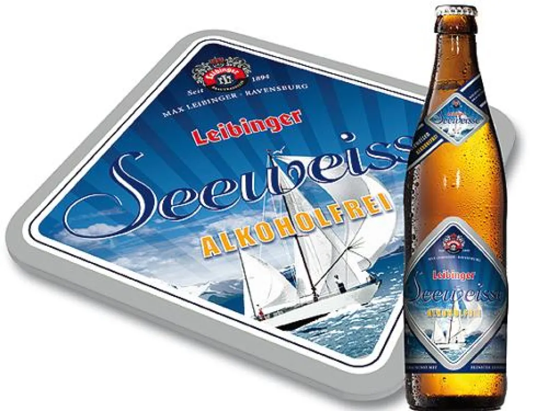 Das neue Erscheinungsbild für die Seeweisse alkoholfrei.