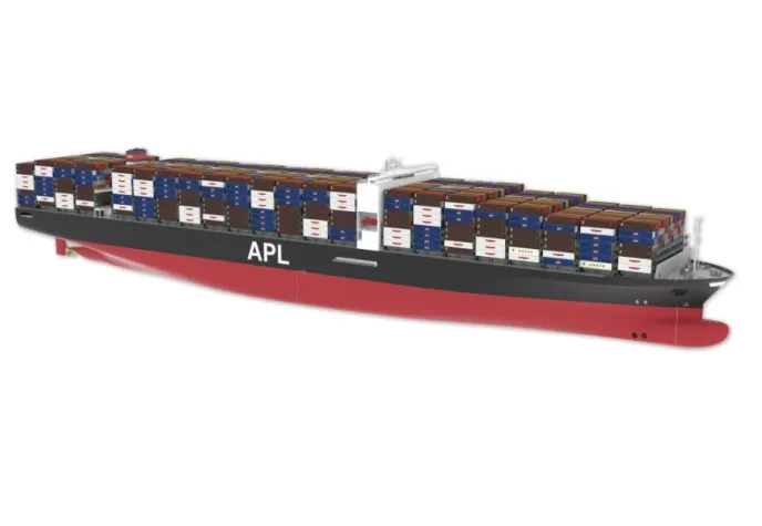 Bild: Optimierte Rumpfform verbessert die Wirtschaftlichkeit von Ultra Large Container Ships (ULCS)
