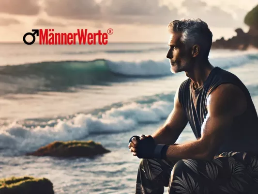 Bild: MÄNNERWERTE® – Klartext-Magazin: „Von Mann zu Mann – Die Wahrheit über Männer in der Midlife-Crisis“