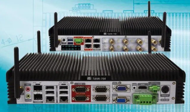 Bild: Lüfterfreier Embedded-PC mit Core™ mobile CPUs arbeitet von -20°C bis +70°C