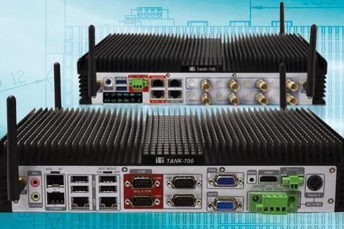 Lüfterfreier Embedded-PC mit Core™ mobile CPUs arbeitet von -20°C bis +70°C Bild: Lüfterfreier Embedded-PC mit Core™ mobile CPUs arbeitet von -20°C bis +70°C