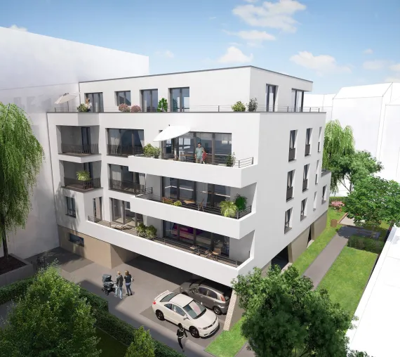 Bild: Revitalisierung und Neubau: GLOBAL-ACT realisiert Wohnensemble mit 25 Eigentumswohnungen in Köln