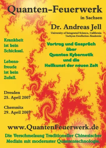 Das Quanten-Feuerwerk in Sachsen beginnt am 25. April Bild: Das Quanten-Feuerwerk in Sachsen beginnt am 25. April