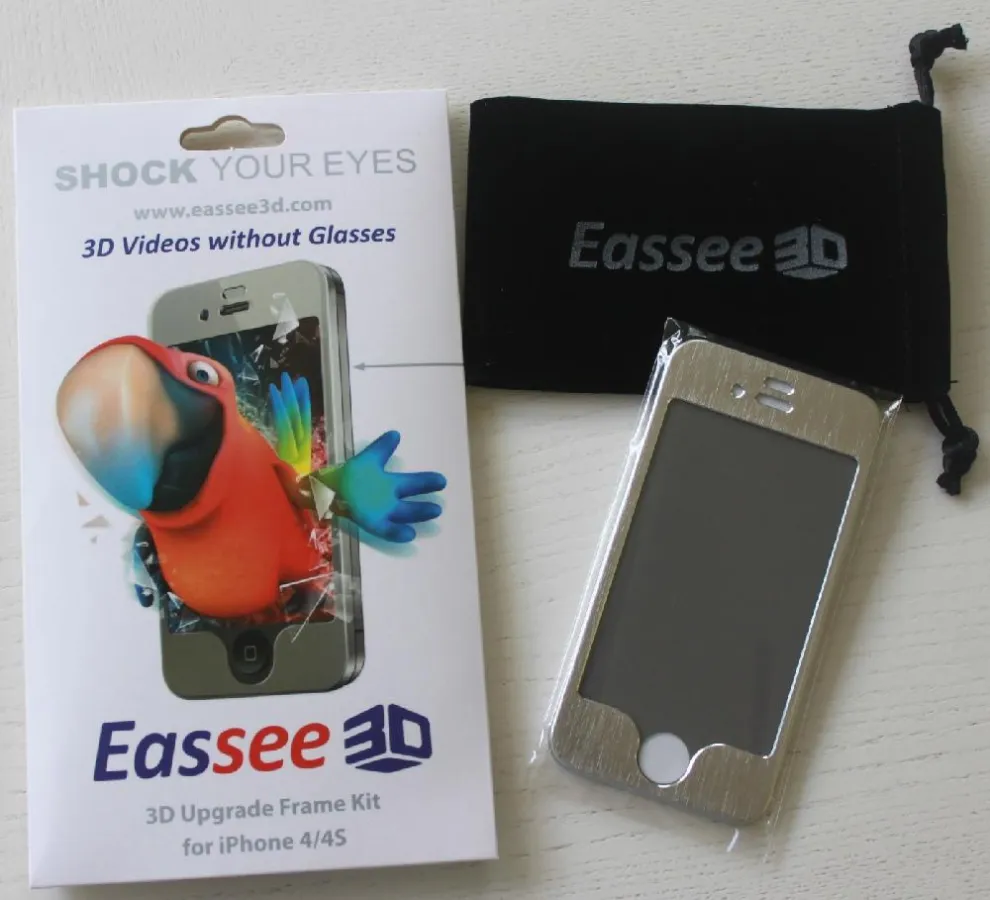 Mit einem Click- 3D Videos  ohne Brille auf dem iPhone sehen . Neu zur IFA 2012