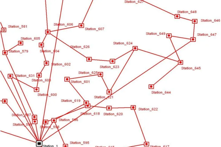 Bild: Produktupdate: Moskito GIS 5.2 beinhaltet die automatische Darstellung von Netzspinnen