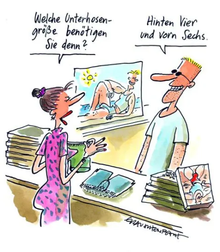 Mit viel Humor zum Vatertag ... Bild: Mit viel Humor zum Vatertag ...