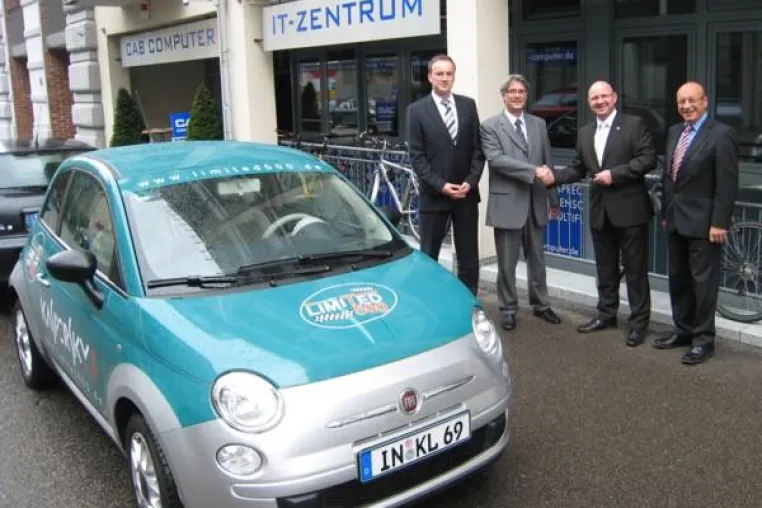 Bild: CAB Solutions auf Platz Eins im Lizenzvertrieb - Kaspersky prämiert Sieger mit Auto
