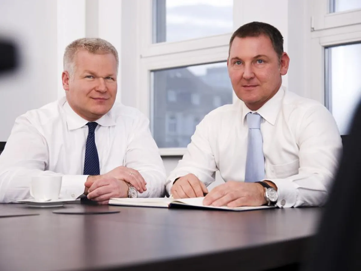 CBC Vorstand: Dr. Ralph Lubich und Rainer Kurp