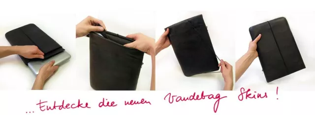Bild: Die neuen VANDEBAG Skins - Schlicht, smart und einfach schön
