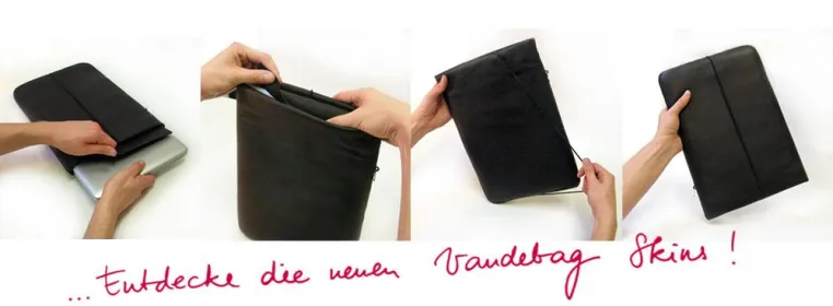 Die neuen VANDEBAG Skins - Schlicht, smart und einfach schön Bild: Die neuen VANDEBAG Skins - Schlicht, smart und einfach schön