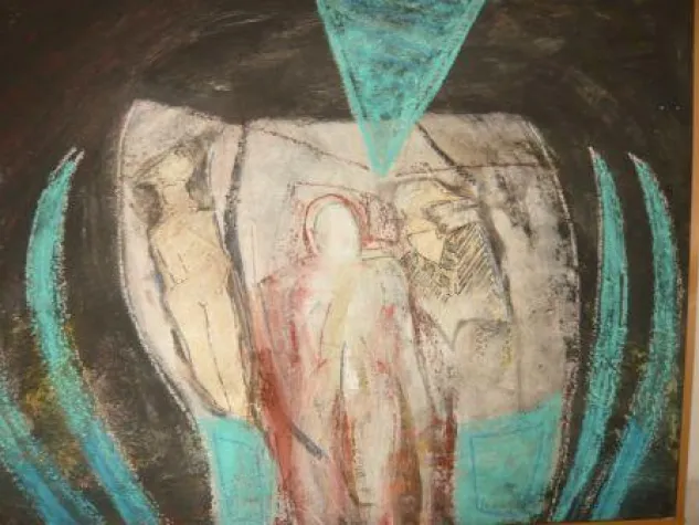 Bild: Vernissage der Malerin Monika Müller Leibl im „Arbeits(t)raum“