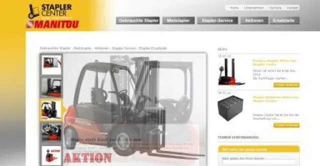 Bild: Gebrauchte Stapler unterstützt die Kosteneffizienz