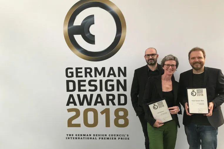 Doppelter Erfolg für die3 beim German Design Award 2018 Bild: Doppelter Erfolg für die3 beim German Design Award 2018