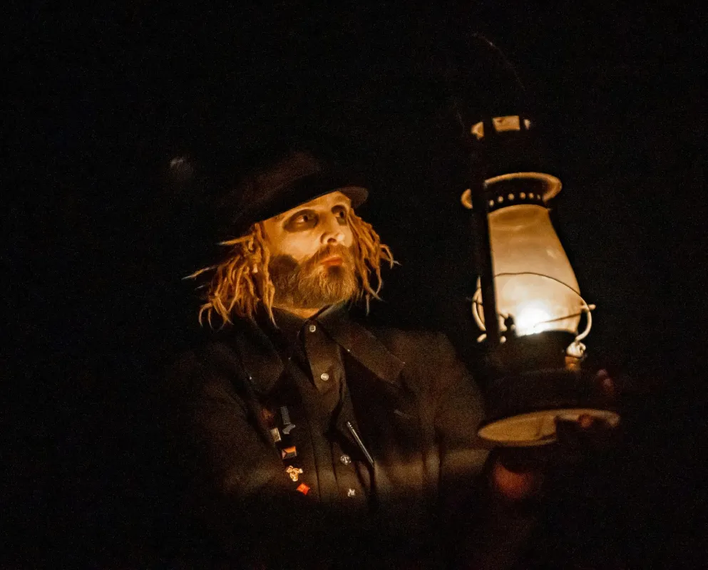 Taking part in Grapely Ghost Walks at Grand Pre Wines (© Tourism Nova Scotia)