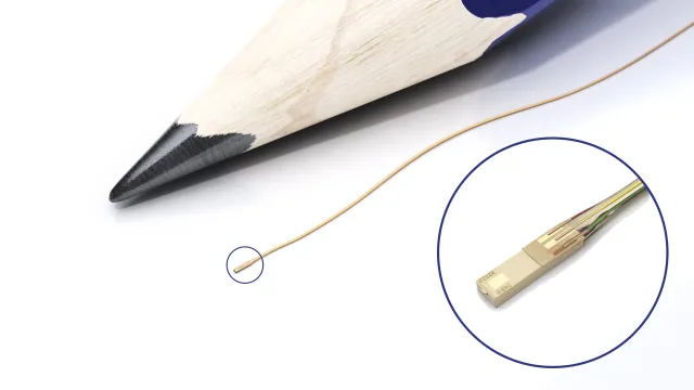 Bild: IntraSense – weltkleinster in-vivo Drucksensor für Katheter