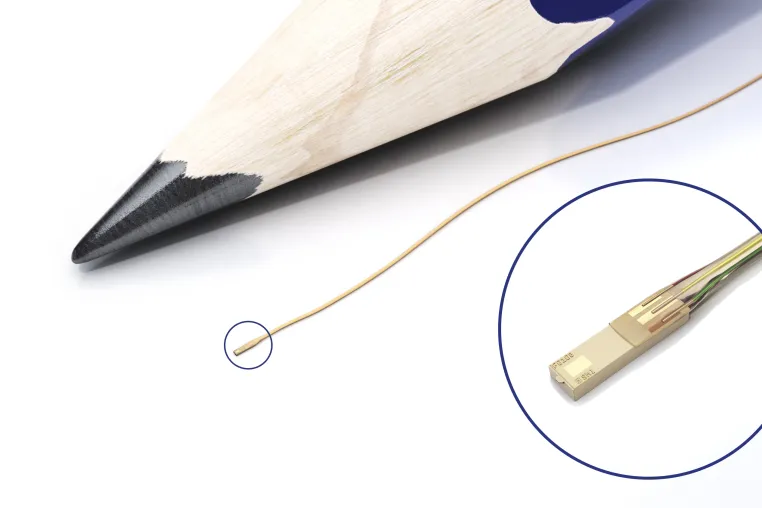 IntraSense – weltkleinster in-vivo Drucksensor für Katheter Bild: IntraSense – weltkleinster in-vivo Drucksensor für Katheter