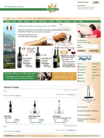 Wein kaufen im Internet - kundennah und sicher Bild: Wein kaufen im Internet - kundennah und sicher