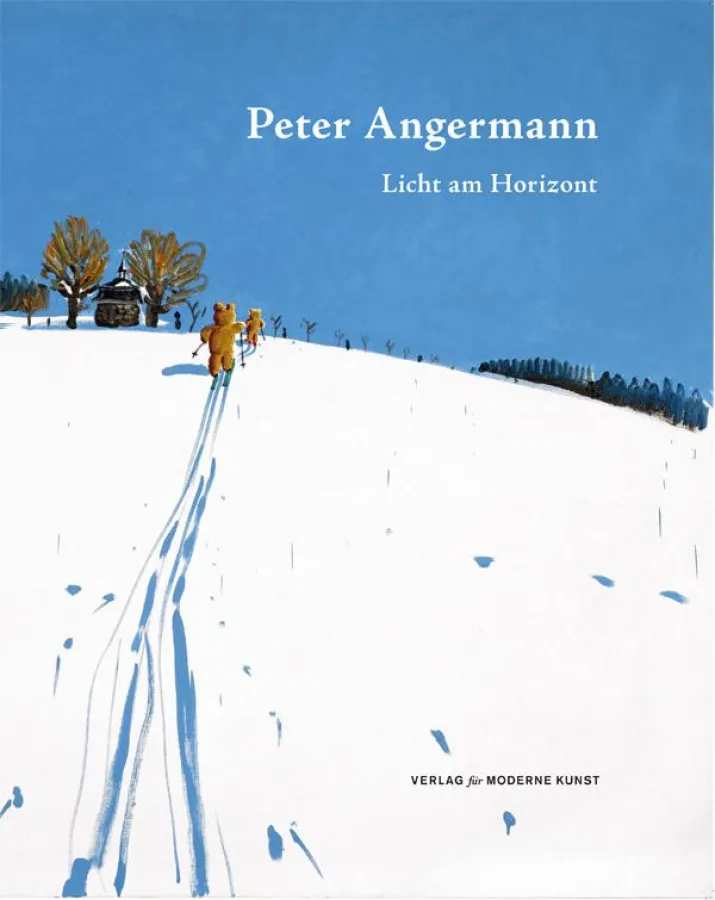 Buchcover: Peter Angermann. Licht am Horizont