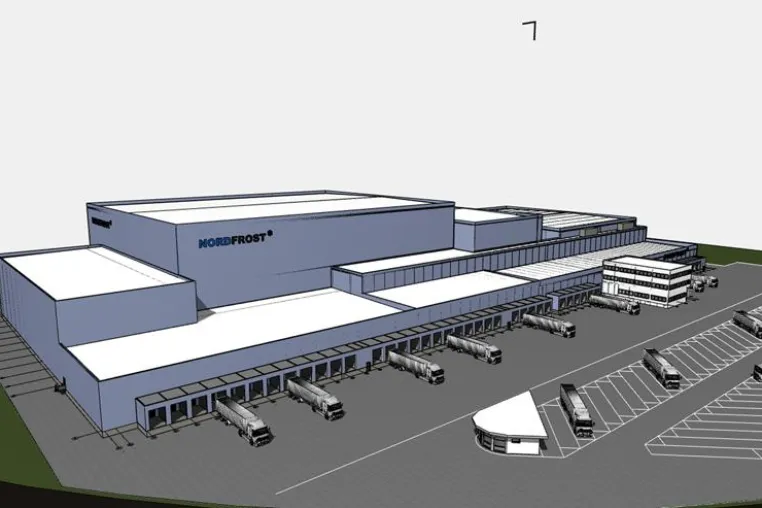 NORDFROST: Alles vorbereitet für das neue Logistikzentrum in Herne Bild: NORDFROST: Alles vorbereitet für das neue Logistikzentrum in Herne