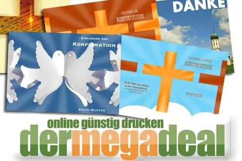 Bild: Die Kommunion – Karten zur Einladung und zum Bedanken
